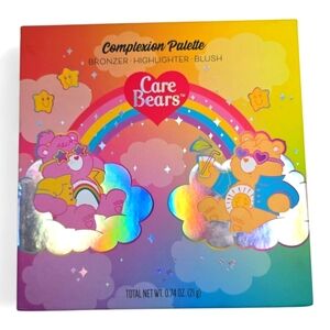 CARE BEARS Complexion Palette Blush Bronzer Highlighter Taste Beauty Collector's